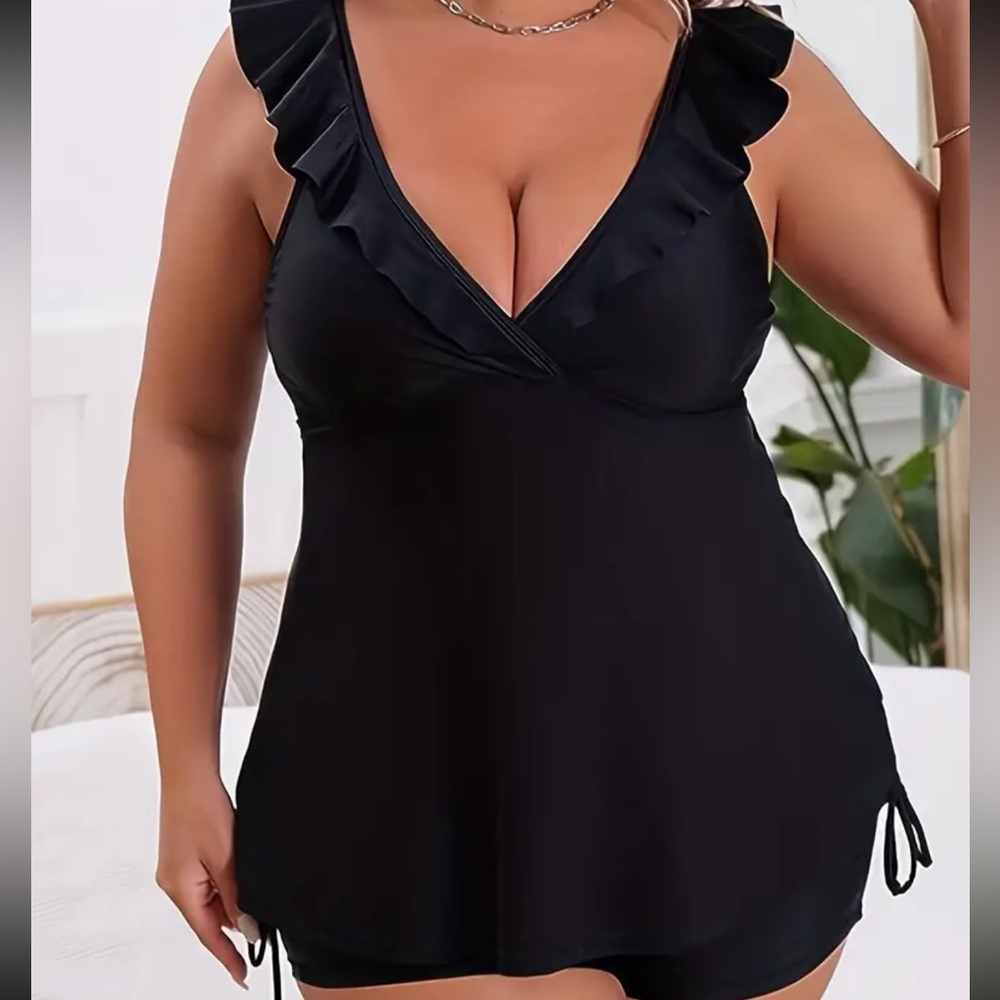 Plus Size Tankini Set